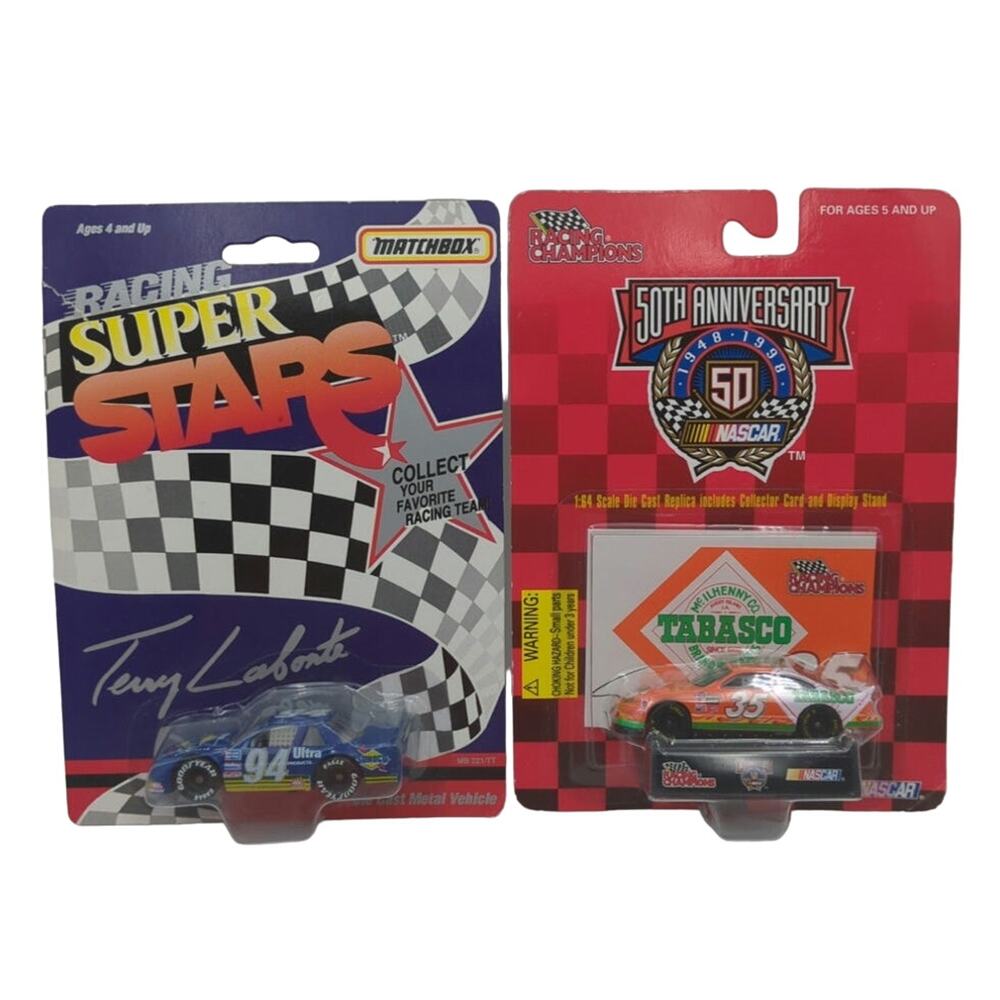 NASCAR Die-Cast Car Lot Racing Champions Matchbox Terry Labonte 94 Tabasco 35